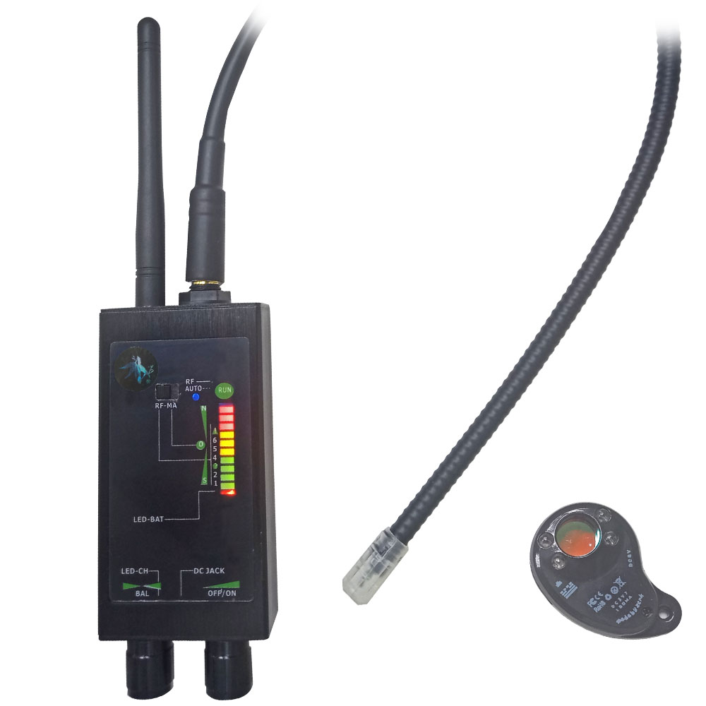 M8000 類比無線訊號掃描器+鏡頭發現器+GPS強力磁鐵探測 反針孔 反偷拍 反監聽 反竊聽 GL-i27c
