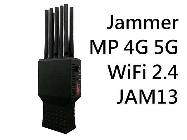 Jammer13 手持式 4G 5G 行動電話 WiFi 2.4G 干擾器 遮蔽器 阻斷器 阻絕器EXPORT ONLY